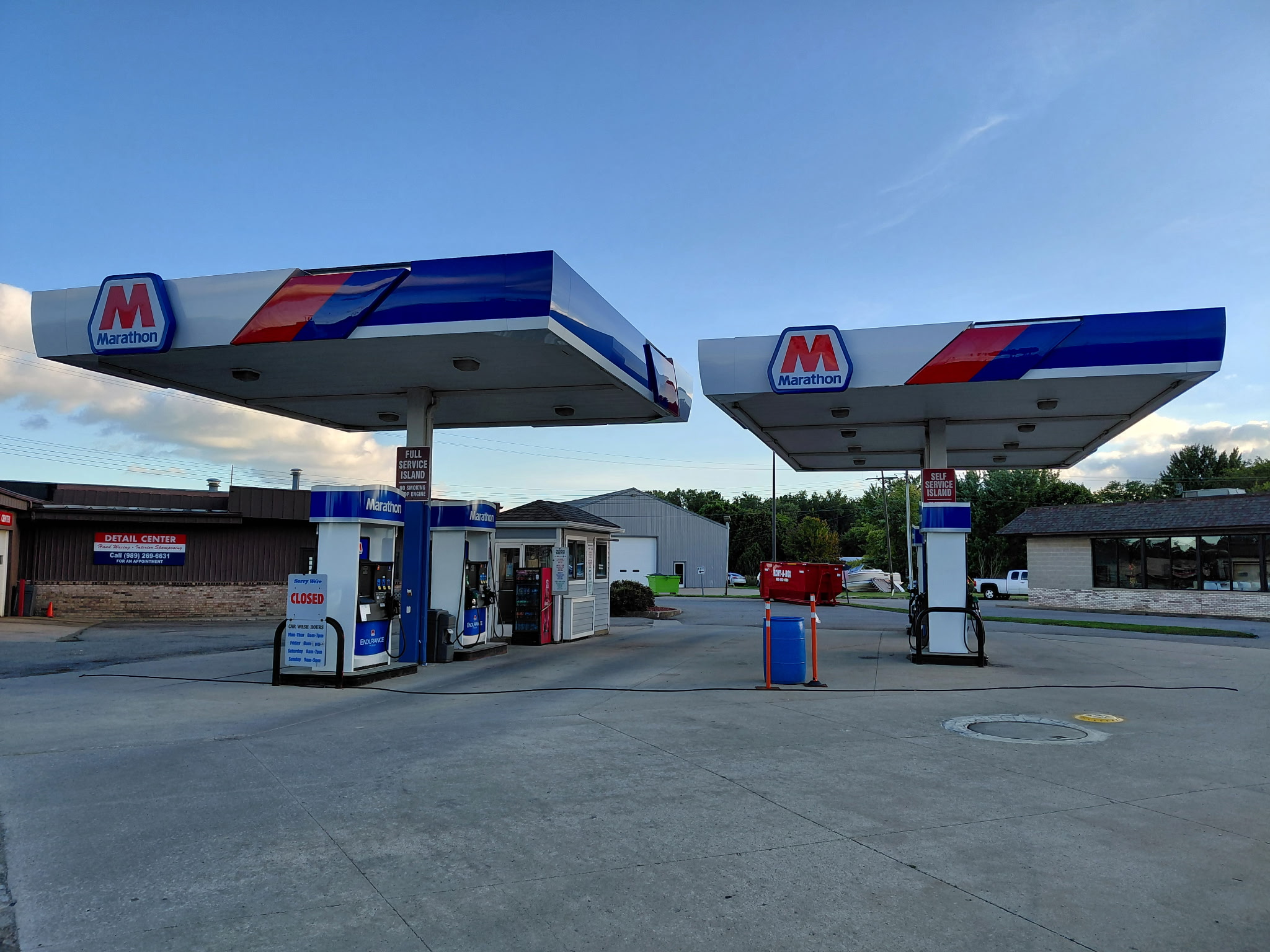 Lake James Canopies petroleum canopy project